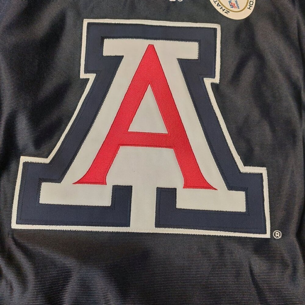 Zephyr NCAA Arizona Wildcats Off Court Basketball Jersey Mens Size 44 Blue - Picture 4 of 8